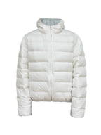 JCAESAR BASIC Essential Vertical Baffle Quilted Puffer Jacket
