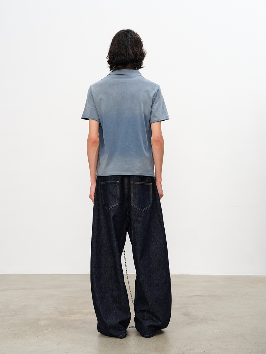 JCAESAR Low-Grade Blue Raw Denim - jcaesarclo