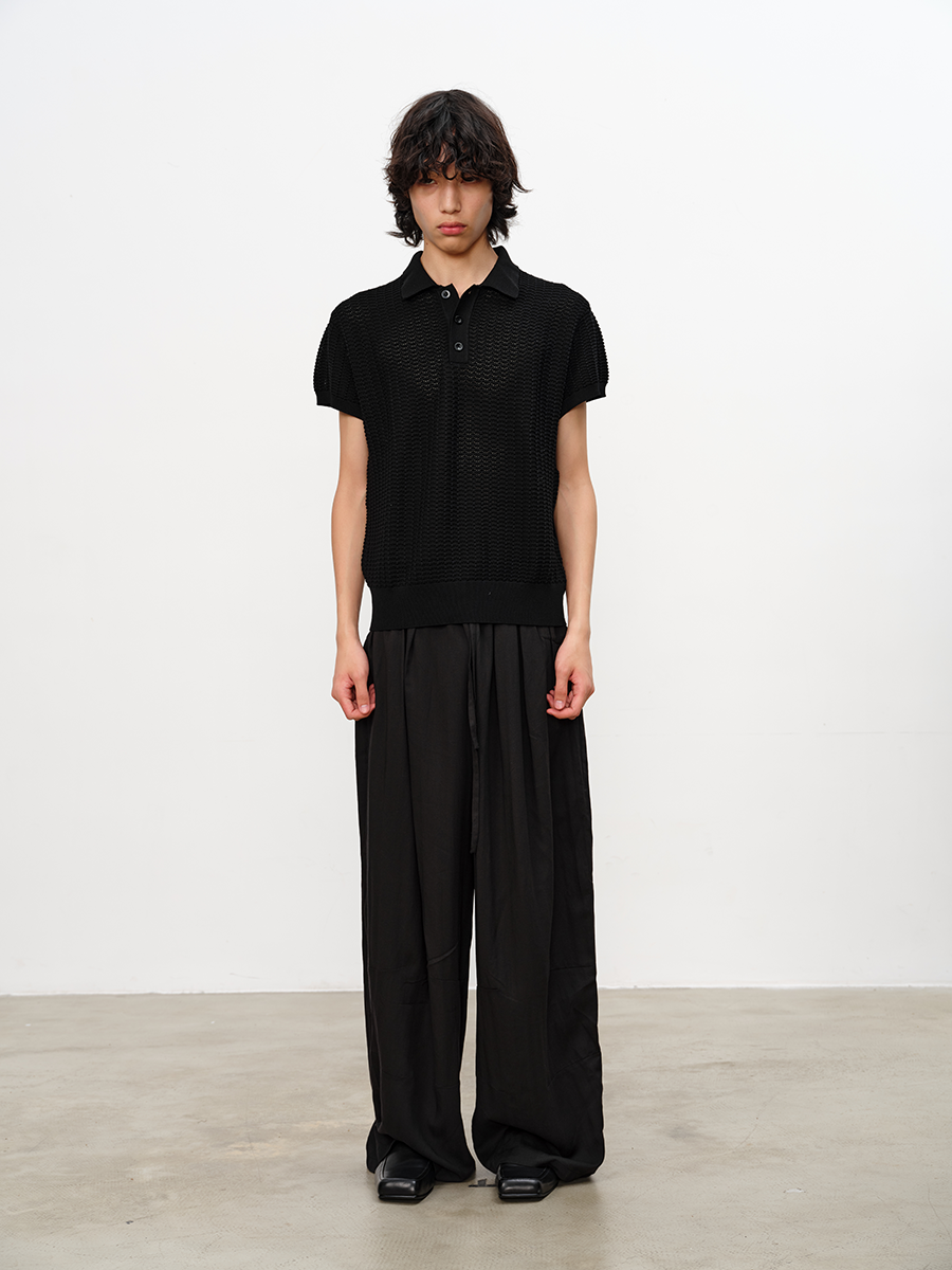 JCAESAR Hollow-out H-shaped Jacquard - jcaesarclo
