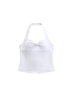 JCAESAR WOMEN Pleated Tie-Strap Tank Top - jcaesarclo