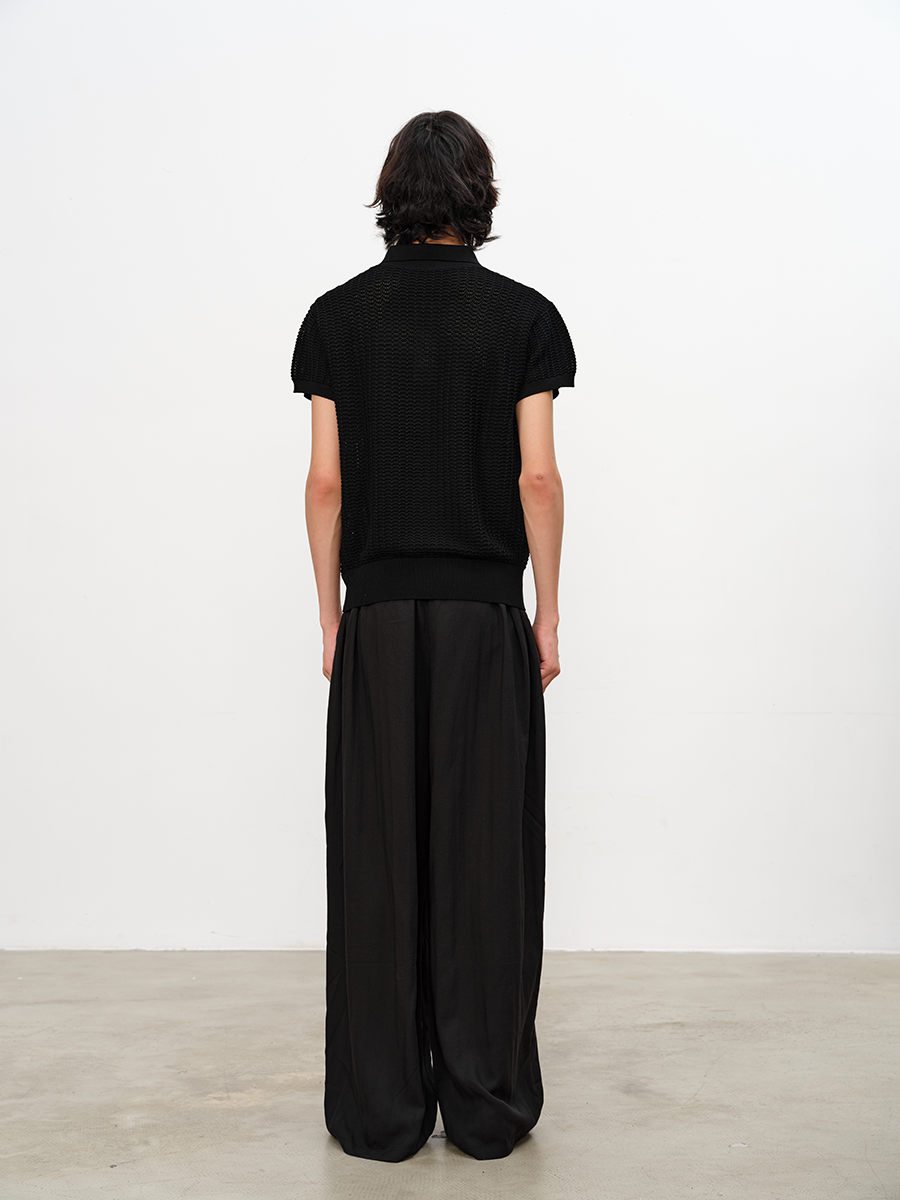 JCAESAR Hollow-out H-shaped Jacquard - jcaesarclo