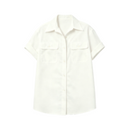 JCAESAR WOMEN  Safari-style short-sleeve shirt