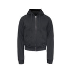 JCAESAR Flower Bud Drawstring Hooded Shoulder Hoodie - jcaesarclo