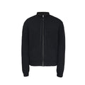JCAESAR Cotton-Padded Collar Drawstring Knitted Cardigan - jcaesarclo