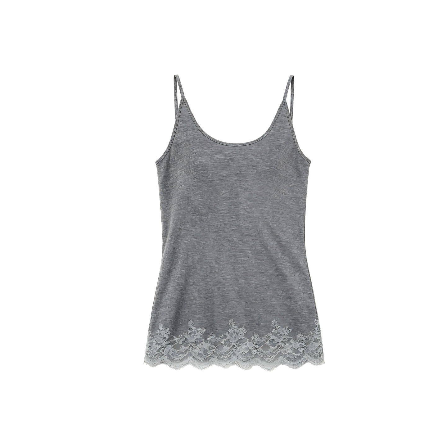 JCAESAR WOMEN Draped sheer panel camisole