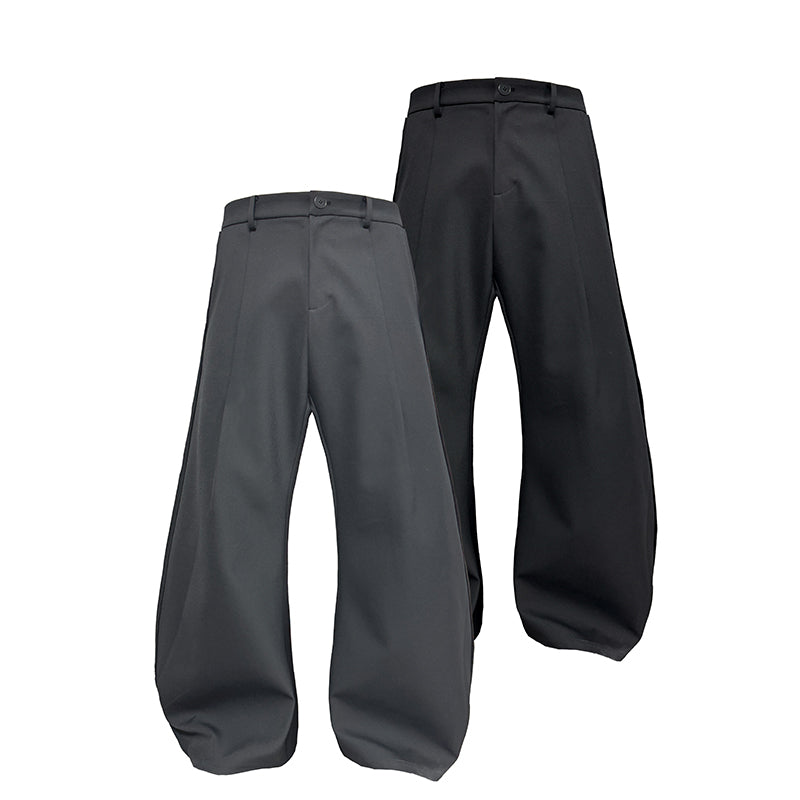 JCAESAR FLARED LEAF-SHAPED TROUSERS