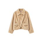 JCAESAR WOMEN Light-Step Faux Fur Jacket