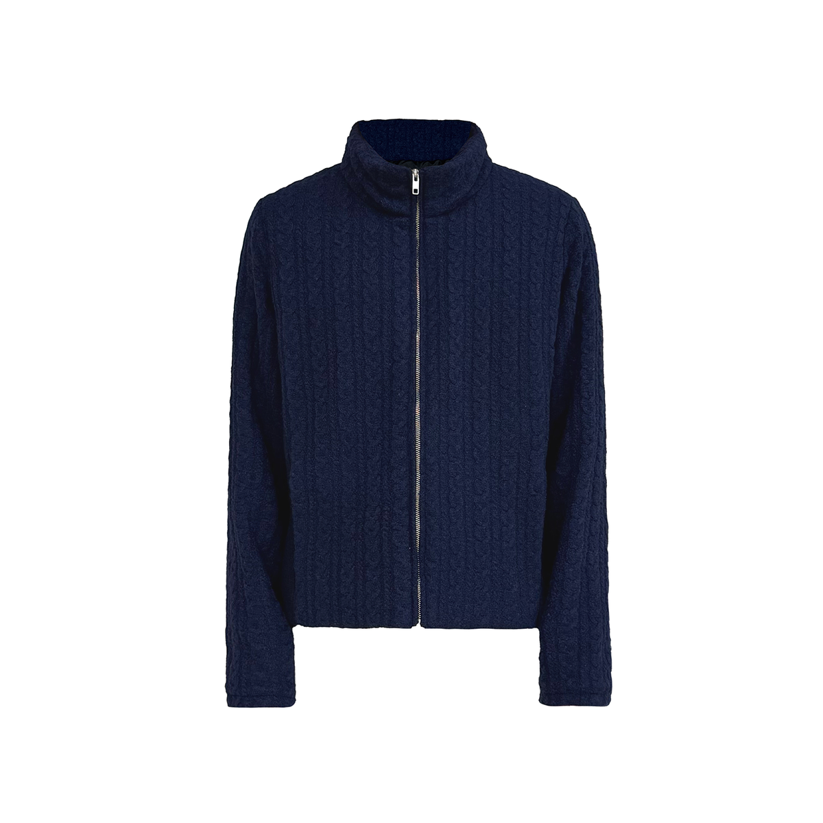 JCAESAR  Double Cable-Knit Down Jacket
