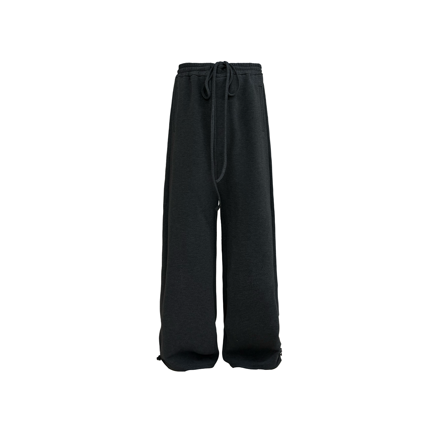 JCAESAR Low-Crotch Brushed Drop-Crotch Sweatpants