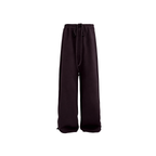 JCAESAR Low-Crotch Brushed Drop-Crotch Sweatpants