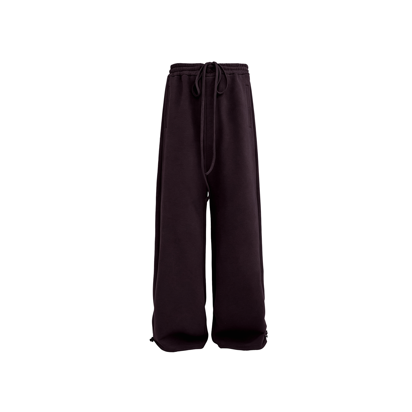 JCAESAR Low-Crotch Brushed Drop-Crotch Sweatpants