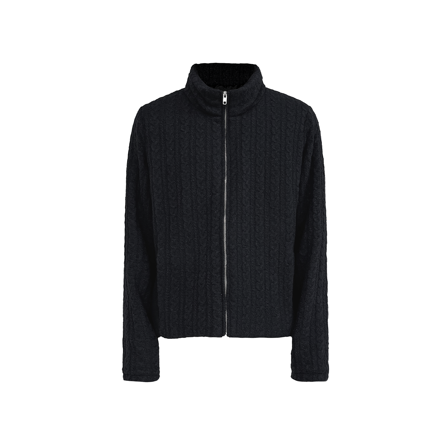 JCAESAR  Double Cable-Knit Down Jacket