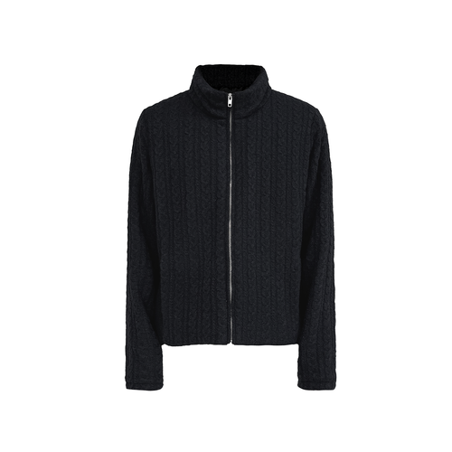 JCAESAR  Double Cable-Knit Down Jacket