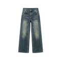 JCAESAR WOMEN Vintage Heavy-Wash Stretch Jeans