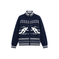 JCAESAR WOMEN Ski-Inspired Double-Zip Sweater