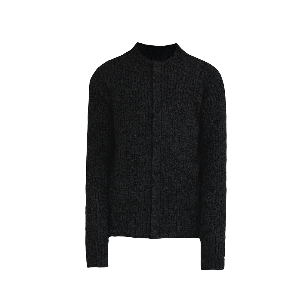 JCAESAR Slim-Fit Chunky Ribbed Sweater
