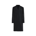 JCAESAR Honeycomb-Washed Denim Overcoat