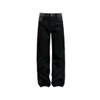JCAESAR Corduroy Waxed Slim-Fit Jeans