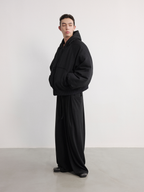 JCAESAR Profile Nylon Hoodie Double-Sided Bomber - jcaesarclo