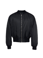 JCAESAR Back Pleated Blue Inner Bomber Cotton Jacket - jcaesarclo