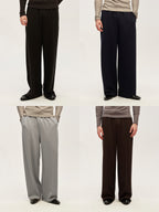 JCAESAR Tencel Sweatpants with Front Center Seam