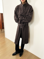 JCAESAR Eccentric Wool Overcoat