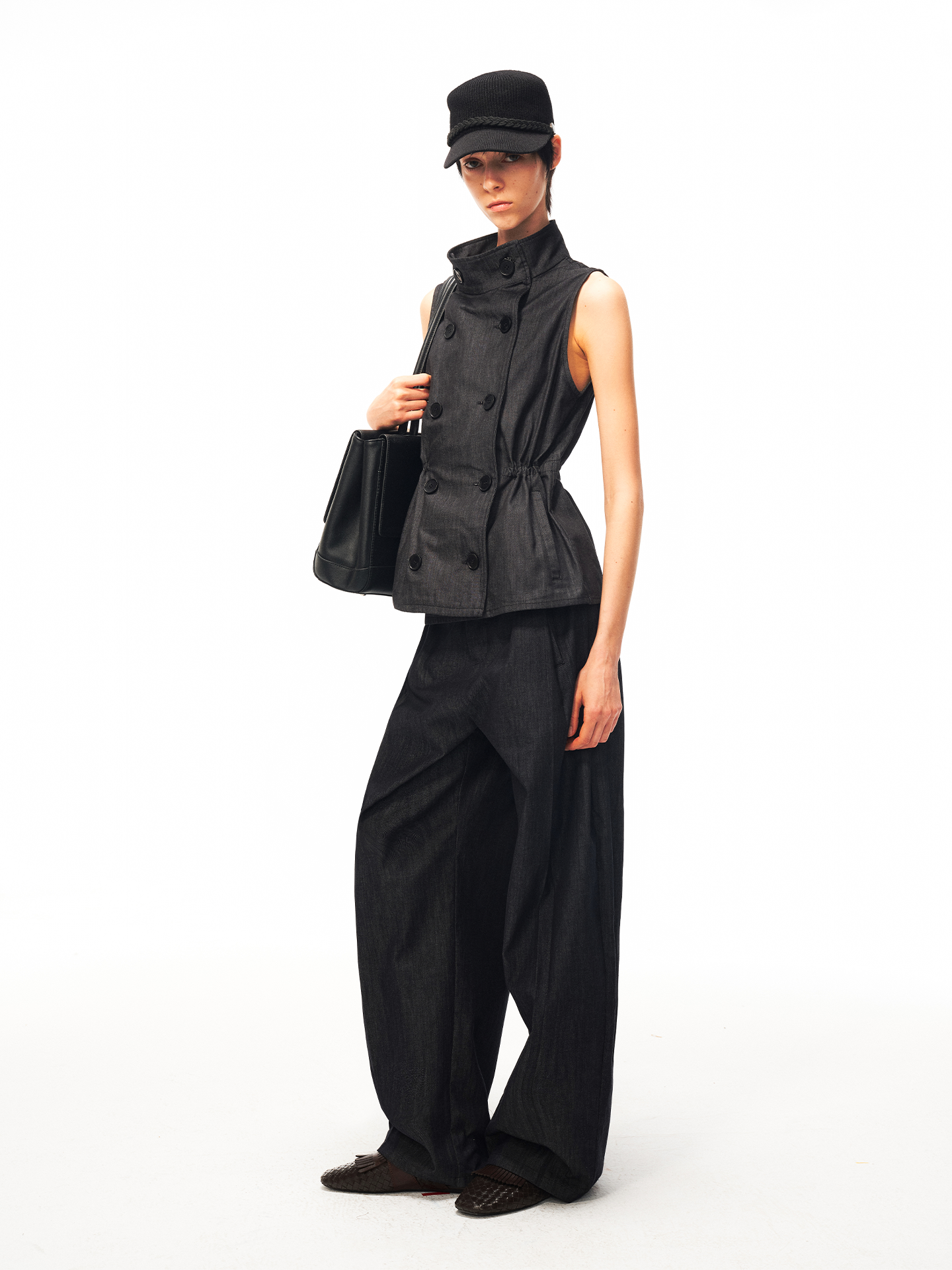 JCAESAR WOMEN Explorer Stand‑Collar Utility Vest