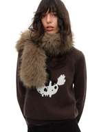 JCAESAR WOMEN Eco‑Fur Scarf - jcaesarclo