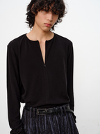 JCAESAR Invisible Half-Zip Long-Sleeve Base Shirt - jcaesarclo