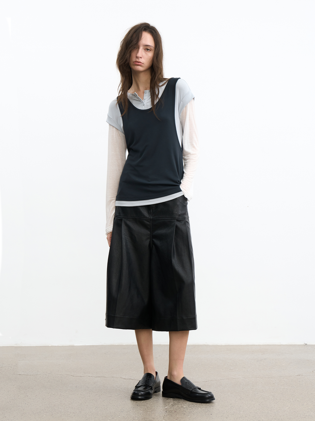 JCAESAR WOMEN Layered base top