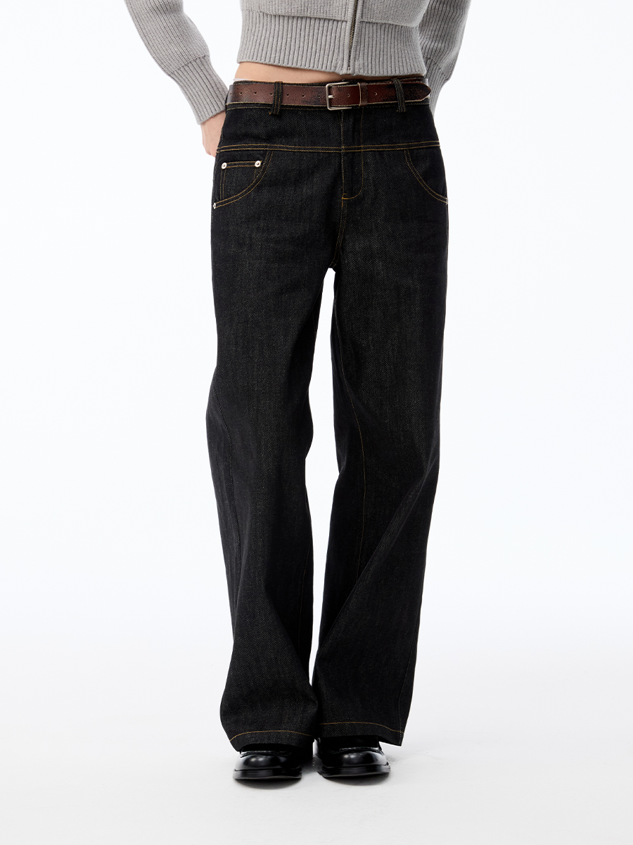 JCAESAR WOMEN Straight-Leg Natural-Color Jeans - jcaesarclo