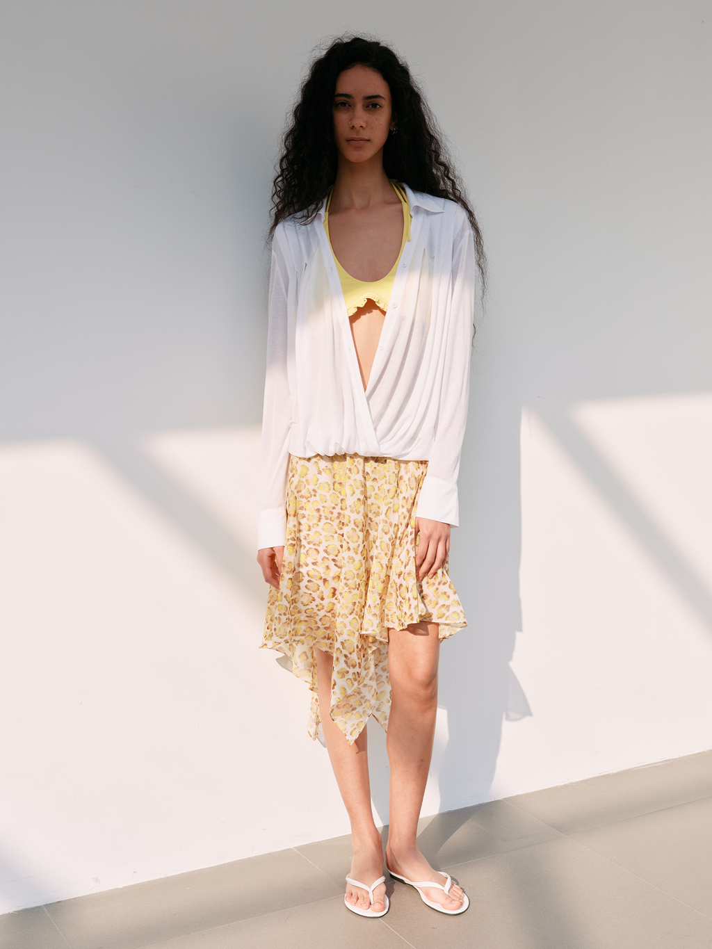 JCAESAR WOMEN Cross‑Neck Blouse - jcaesarclo