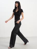 JCAESAR WOMEN Stretch Straight Raw Denim - jcaesarclo