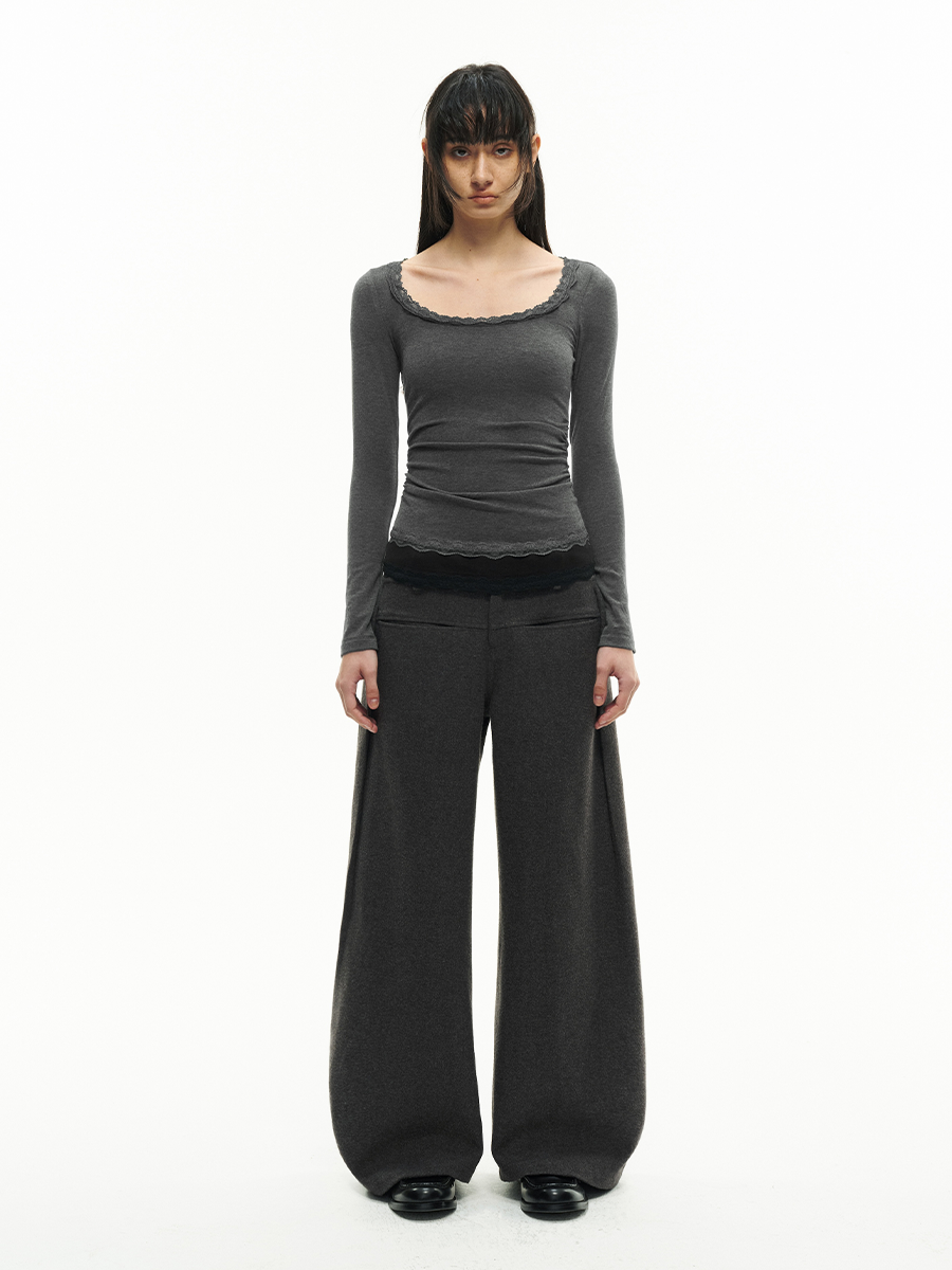 JCAESAR WOMEN Lace patchwork top - jcaesarclo