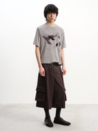 JCAESAR Purple Sofa Print Short-Sleeve T-Shirt - jcaesarclo