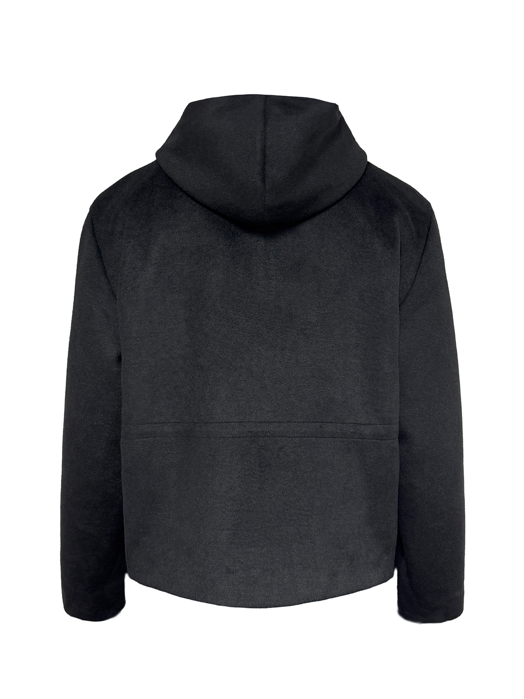 JCAESAR Hooded Wool Jacket with Pockets - jcaesarclo