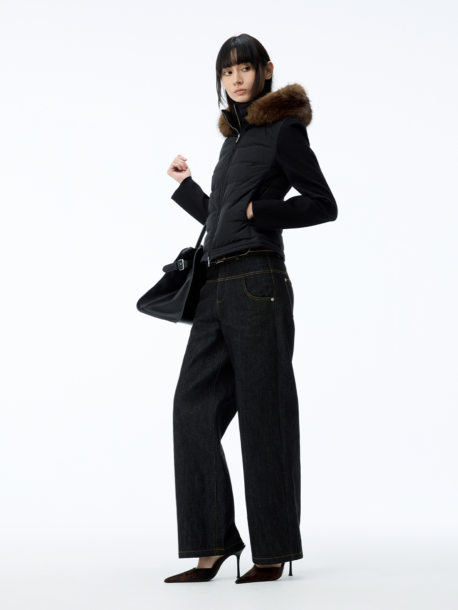 JCAESAR WOMEN Straight-Leg Natural-Color Jeans - jcaesarclo