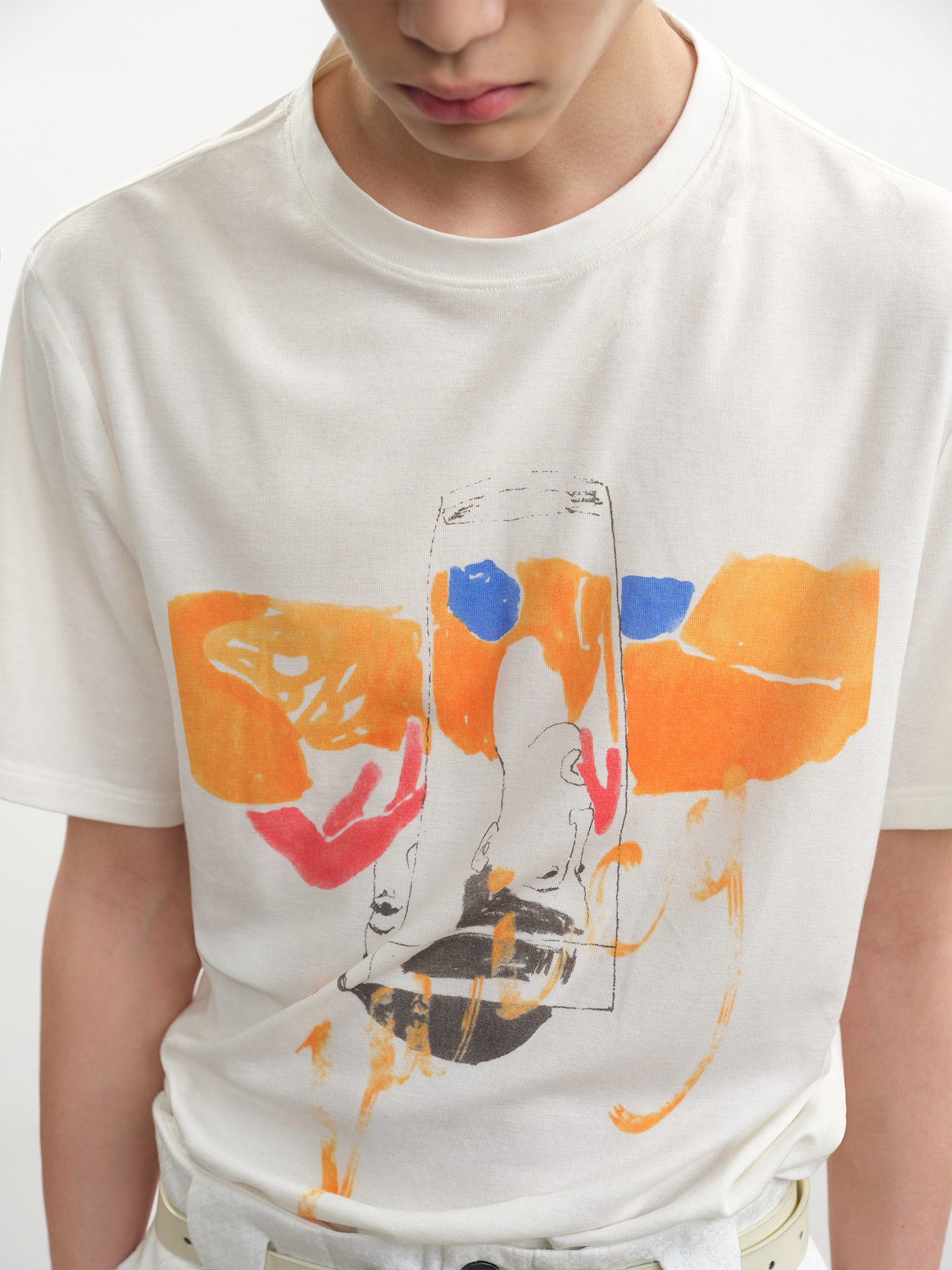 JCAESAR Juicy Print Short‑Sleeve Tee - jcaesarclo