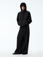 JCAESAR Detachable Space Cotton Sleeve Ribs Down Jacket