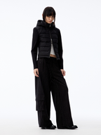 JCAESAR Black Reef Wide-Leg Trousers - jcaesarclo