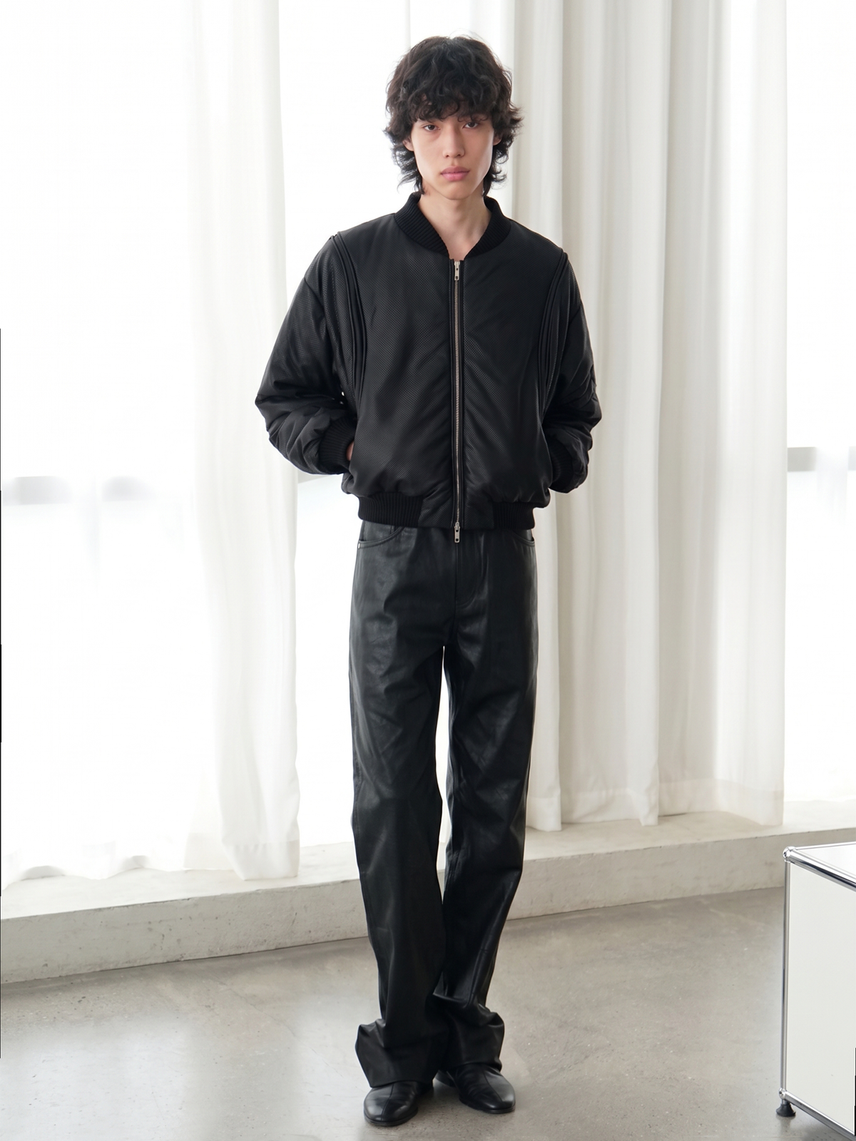 JCAESAR Tennis Mesh Padded Cotton Jacket
