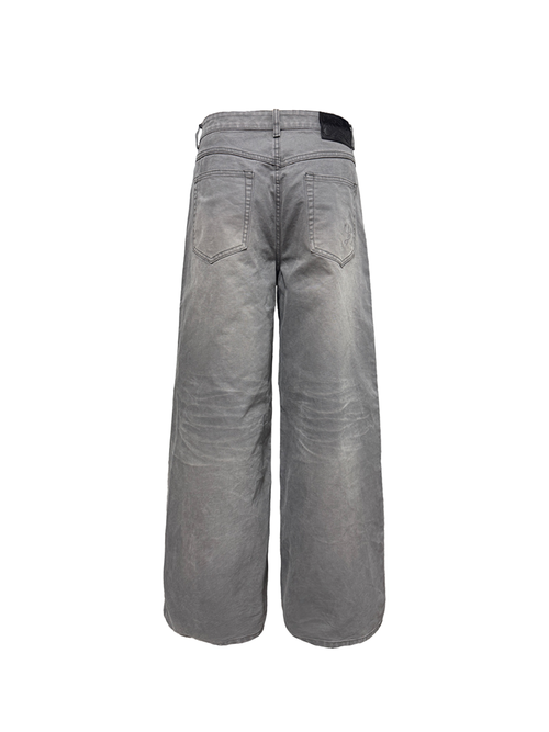 JCAESAR Sun-Washed Grey Jeans - jcaesarclo