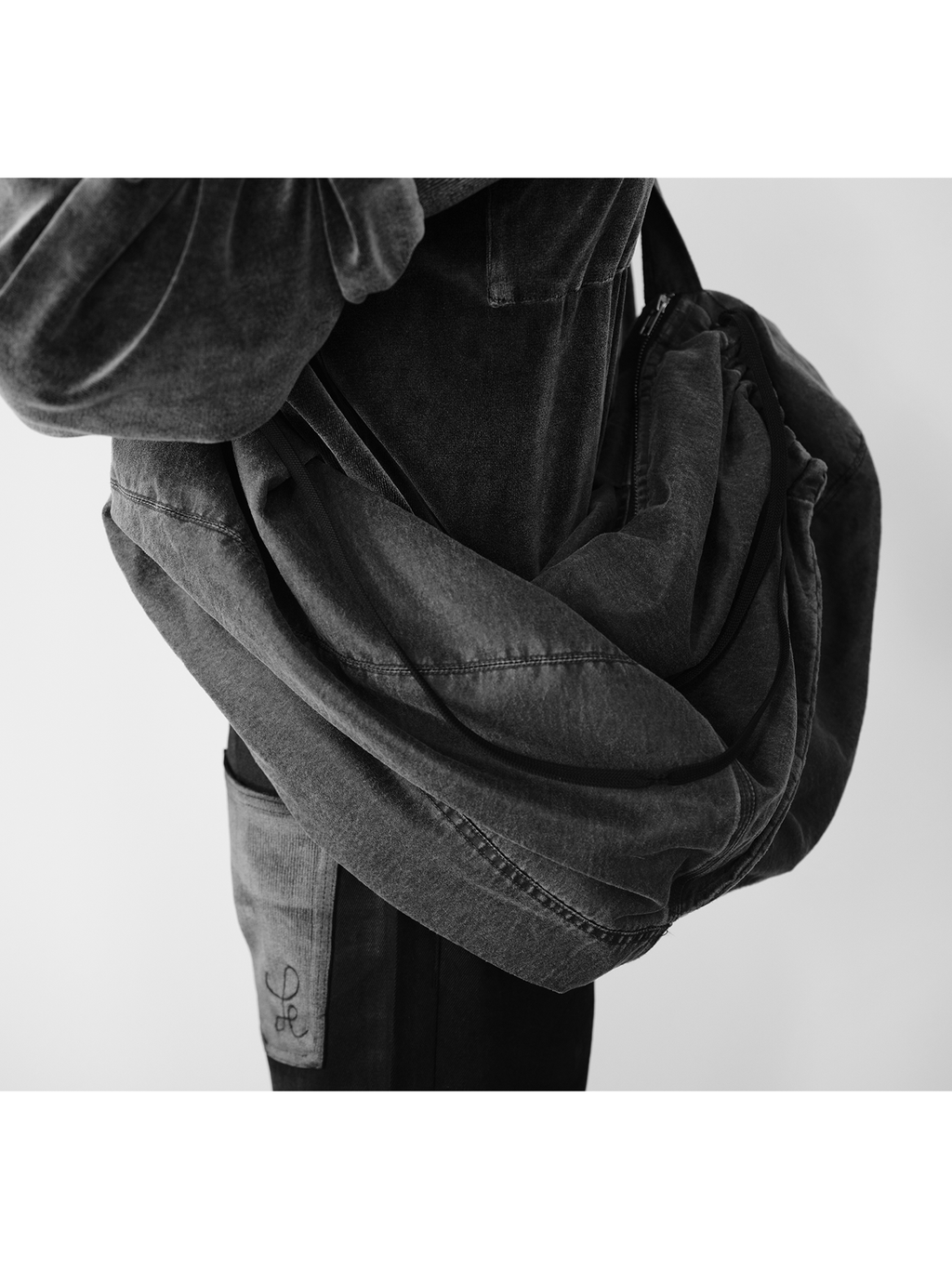 JCAESAR Eco-Leather Hobo Dumpling Bag