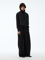 JCAESAR Vertical Thread Collar Rib Down Jacket