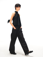 JCAESAR WOMEN Sail‑blade cut denim jeans