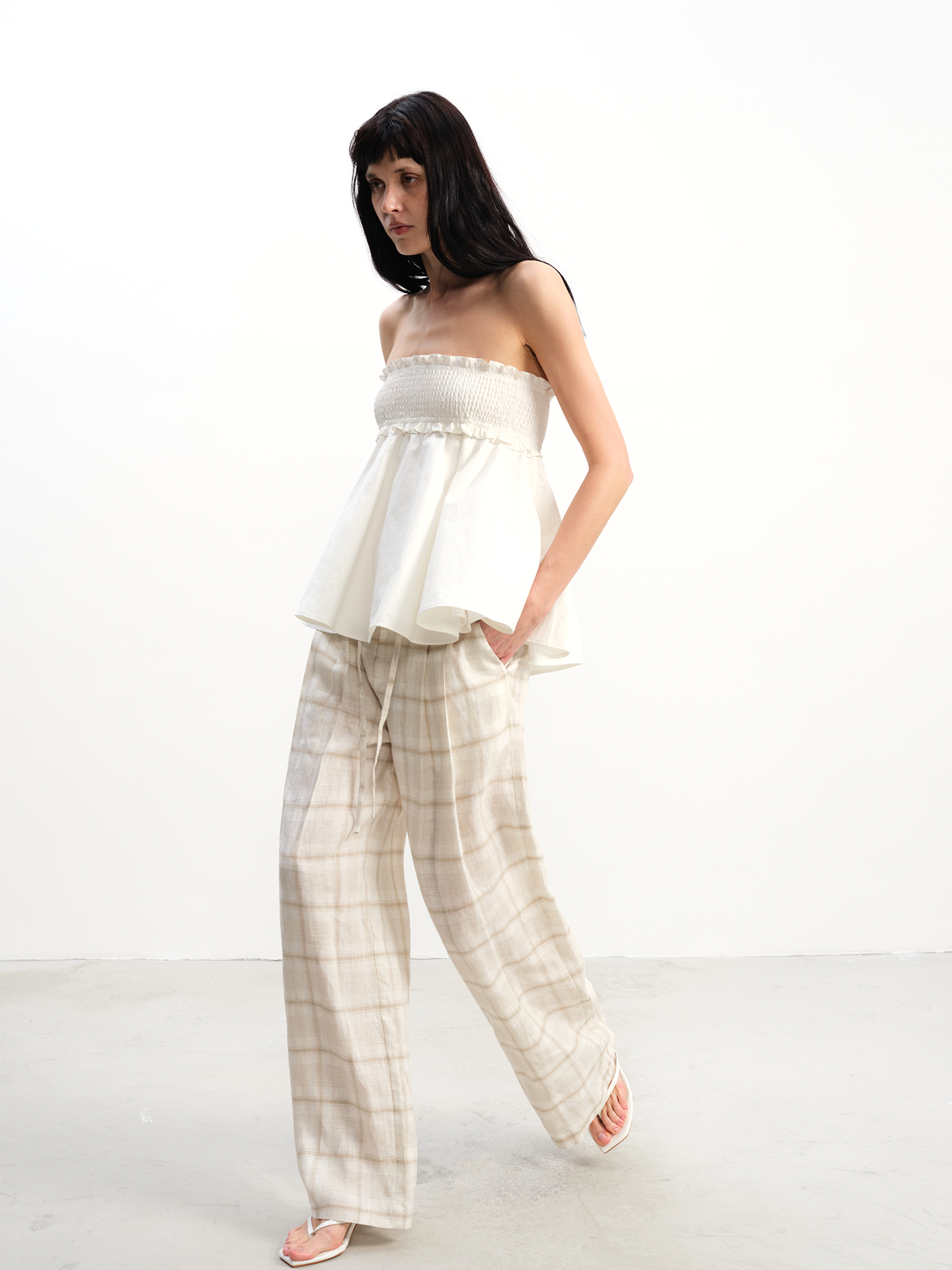 JCAESAR WOMEN Two-Way Gathered Skirt - jcaesarclo
