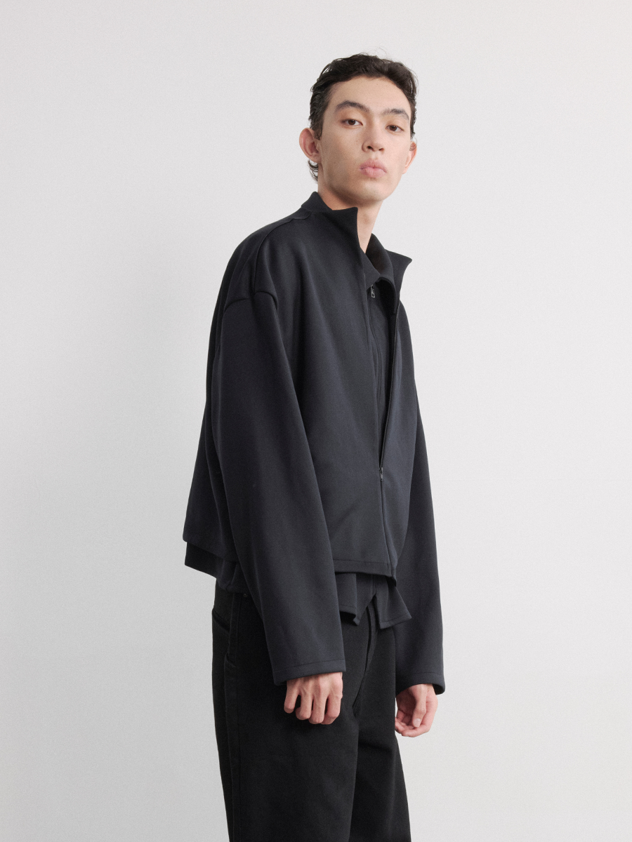 JCAESAR Two Fake Space Cotton Zipper Shirts - jcaesarclo