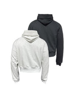 JCAESAR Flower Bud Drawstring Hooded Shoulder Hoodie - jcaesarclo