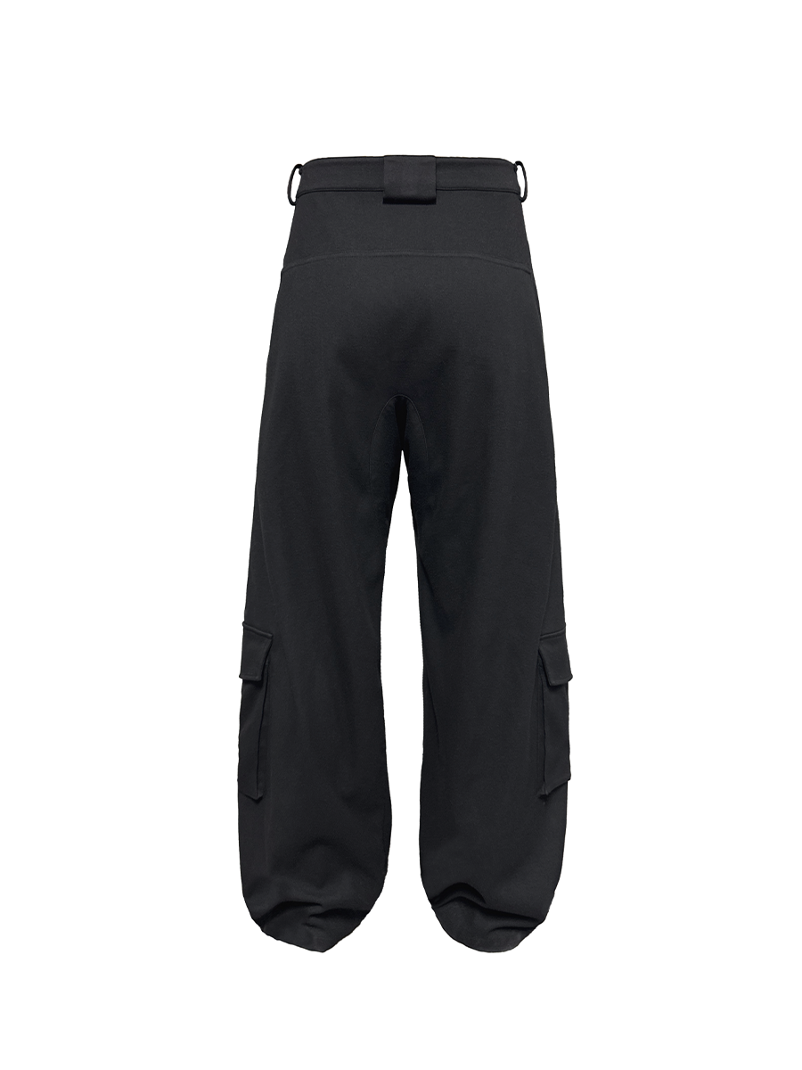 JCAESAR Cargo Pants with Side Patch Pockets - jcaesarclo