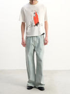 JCAESAR Fisherman Print Short-Sleeve T-Shirt - jcaesarclo